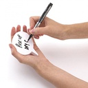 نوتة ملاحظات الثلاجة المغناطيسية بالقلم للتذكير والمهام 3 قطع