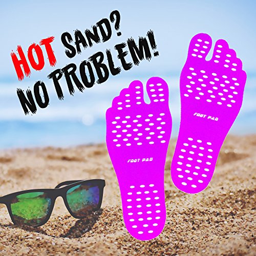 لاصقة القدم بديل حذاء البحر للإستمتاع بالشاطئ بكامل حماية القدم