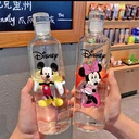 زجاجة ميكي ماوس 580 ملي اكيليريك مع غطاء محكم الغلق لشرب المياه و العصائر