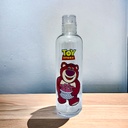 زجاجة مياه لوتسو أبو الأحضان 580 ملي اكيليريك شفاف بغطاء محكم الغلق للمدارس والجيم والخروج والرحلات