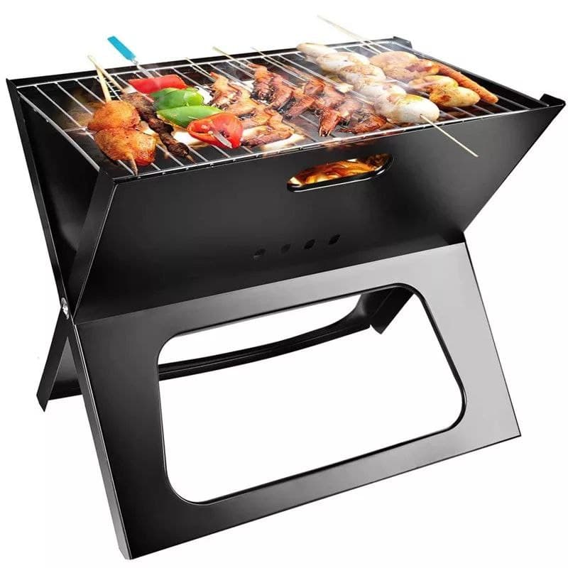 شواية الفحم المحمولة والقابلة للطي لشواء رائع في أي مكان