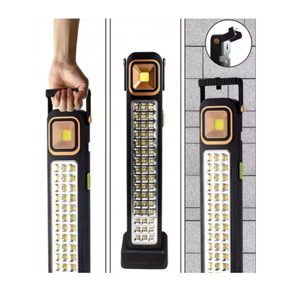 كشاف ليد 39 لمبة بدرجات إضاءة مختلفة قابلة للتعديل ويد لسهولة الحمل يعمل بالطاقة الشمسية