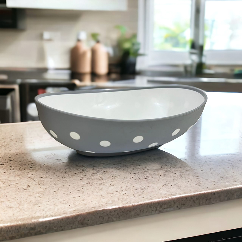 طبق لحمل وغسيل الخضروات وتقديم الفواكه من البلاستيك