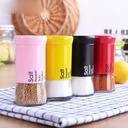 ملاحة توابل 150 ملي للملح والفلفل والشطة من الزجاج والمعدن