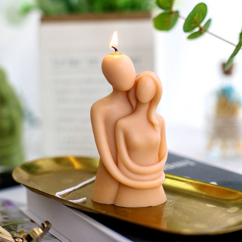 شمعة ثري دي شكل كابلز معطرة لتجديد وتغير ديكور البيت وإضفاء أجواء رومانسية