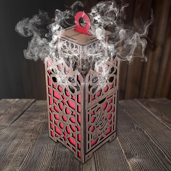 مبخره رمضان يجمعنا لحمل البخور وتعطير الاجواء من الخشب