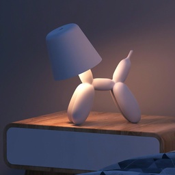 اباجورة تاتش علي شكل كلب لطيف ب 3 الوان مختلفة قابلة لاعادة الشحن بيو اس بي