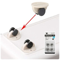 [HH00000951] طقم 4 عجلات لاصقة لتحريك أي قطعة