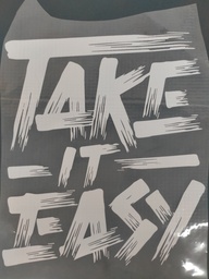 [HH00016568] Take It Easy white print
