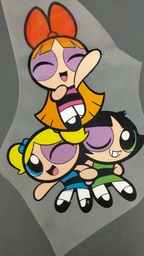 [HH00016573] LET'S DANCE! | Powerpuff Girls print