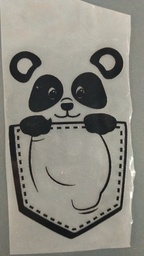[HH00016598] Panda Pocket print