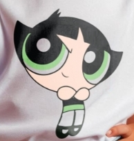 [HH00016655] Buttercup Powerpuff Girls print