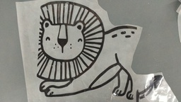 [HH00016705] Lion print