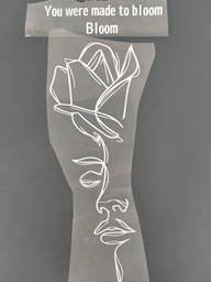 [HH00016816] Woman Flower print