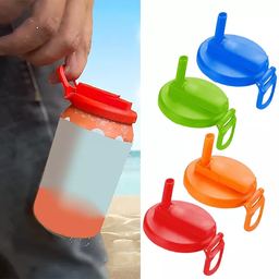 [HH00017275] غطاء زجاجات وكانز بشاليموه بفتحة لسهولة الحمل