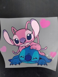 [HH00017449] Stitch &amp; Angel Vibes print