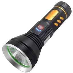 [HH00017514] كشاف يدوي ب 5 اوضاع اضاءة مختلفة بيو اس بي للشحن