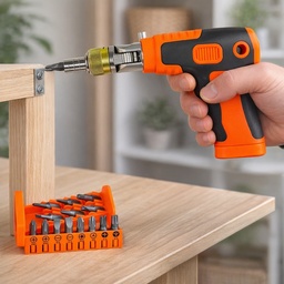 [HH00018346] مجموعة مفكات يدوية 14 قطعة برأس قابلة للتعديل بزواية 180 درجة