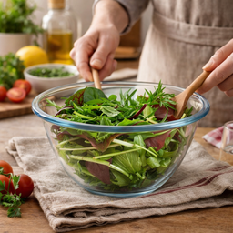 [HH00018985] بولة بايركس 2 لتر لتقديم السلطات والمقبلات