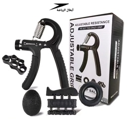 [HH00019063] مجموعة تمارين قبضة اليد 5 في 1 لتقوية الساعد والأصابع والمعصم