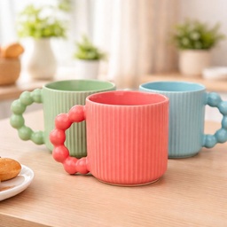 [HH00019654] مج بورسلين بيد على شكل بابلز لشرب الهوت شوكليت 300 ملي