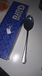 [HH00019684] طقم معالق استانليس ستيل باللون الفضي 12 قطعة