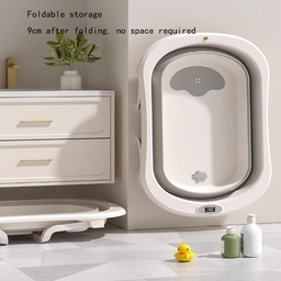 [HH00019723] بانيو استحمام للاطفال قابل للطي مع شاشة تاتش لعرض درجة الحرارة