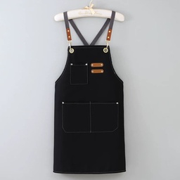 مريلة مطبخ وتربروف لحماية الملابس من المياه والزيوت بجيب للموبيل