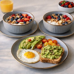 [HH00019829] طقم عشاء بورسلين 16 قطعة بحواف جولد وتصميم مضلع