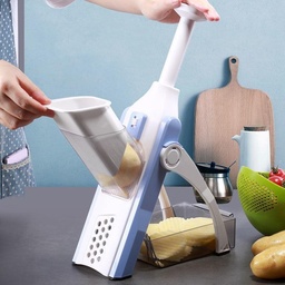 [HH00002555] قطاعة خضروات مع التحكم في شكل وسمك الخضار والفاكهة بعلبة سهلة الاستخدام