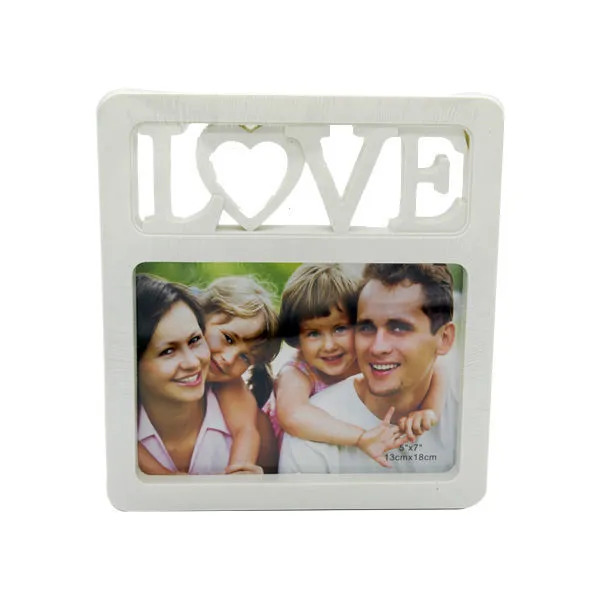 مع حامل بالوان مختلفة (Love)برواز صور بكلمة