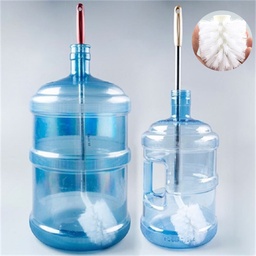 [HH00004469] فرشة تنظيف وغسيل قارورة بيد معدن طويلة لسهولة التنظيف