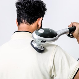 [HH00004506] جهاز مساج وتدليك كهربائي للرقبة وعضلات الجسم بسرعات مختلفة برأس قابلة للفك ويد لسهولة التحكم