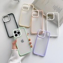 iPhone 13 Pro Protective Transparent back Case with Camera Protective Frame 