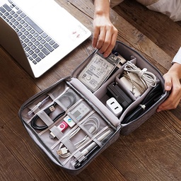 [HH00005681] Cable Organizer Bag ‎Waterproof for Chargers &amp; Power Banks