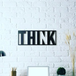 [HH00005859] Think Wood Wall Art