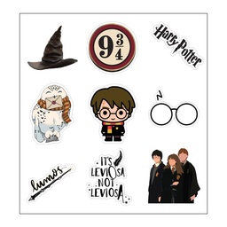 Harry Potter Fans Vinyl Sticker Pack Reusable &amp; Waterproof