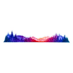 [HH00006797] The Atlas Mountains Vinyl Sticker Reusable &amp; Waterproof For Water Bottles