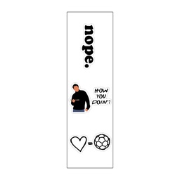 [HH00006866] 🤍= ⚽️ Vinyl Sticker Pack Reusable &amp; Waterproof