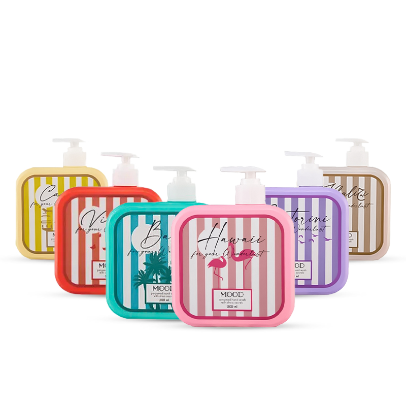 ٥٠٠ جرام بروائح مختلفة مميزة Mood غسول يد