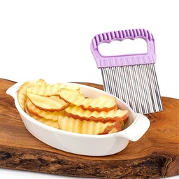 [HH00000043] قطاعة مشرشرة زجزاج لتقطيع البطاطس والخضار ولعمل المخلل والشيبسي