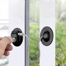 [HH00008687] قفل أمان بمفتاح لغلق الثلاجة والخزائن والدواليب والأدراج بلزق دبل فيس قوي