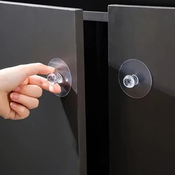 [HH00008688] مقبض بديل ليد دواليب وأدراج المطابخ وغرف النوم شفاف بلزق دبل فيس قوي