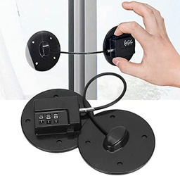 [HH00009030] قفل أمان برقم سري لغلق الثلاجة والخزائن والدواليب والأدراج بلزق دبل فيس قوي