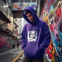 One Piece هودي اوفر سايز قطن