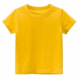 T-shirt Stock Resirve For Kids Yellow