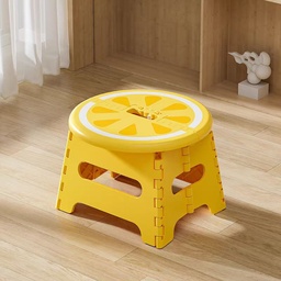 [HH00013502] كرسي أطفال شكل ليمونة قابل للطي بيد لسهولة حمله