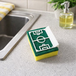 [HH00013554] اسفنجة بحامل شكل ملعب كرة مع دبل فيس قوي