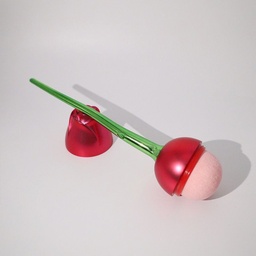 [HH00014654] فرشة ميكاب لدمج الكنتور والكونسيلر وكريم الاساس شكل وردة